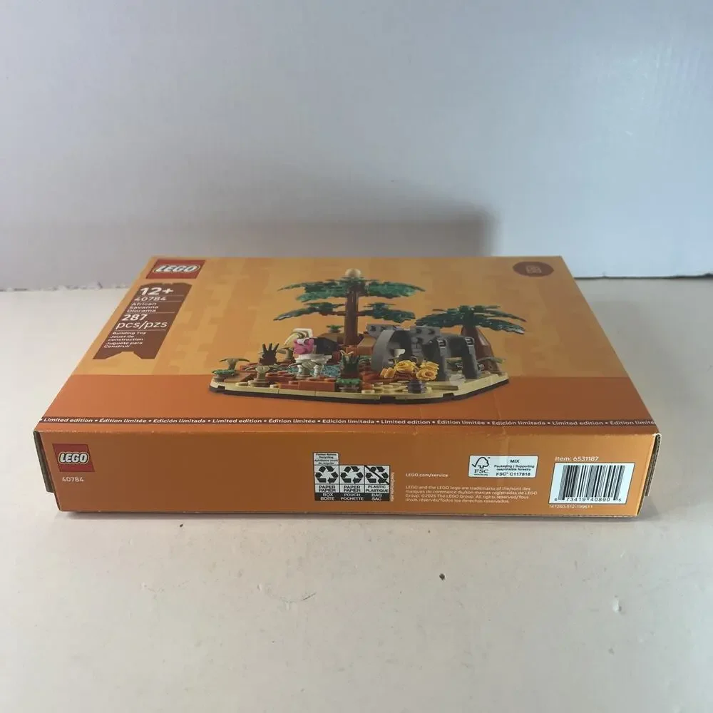 LEGO 40784 African Savanna Diorama - Limited Edition GWP Promo Set - New in Box!